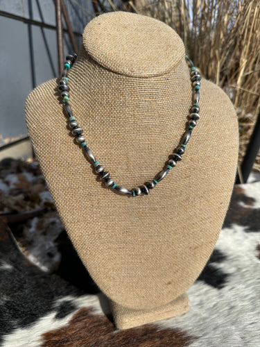 16” Pearls and Turquoise