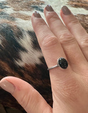 Load image into Gallery viewer, Mini Black Onyx Ring