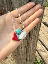 Load image into Gallery viewer, Red, White, and Blue Necklace