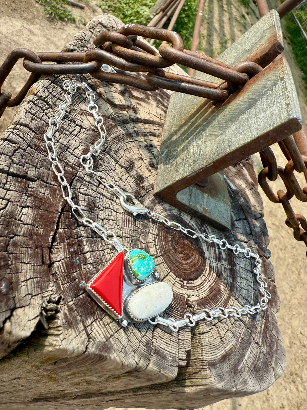 Red, White, and Blue Necklace