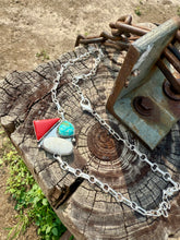 Load image into Gallery viewer, Red, White, and Blue Necklace