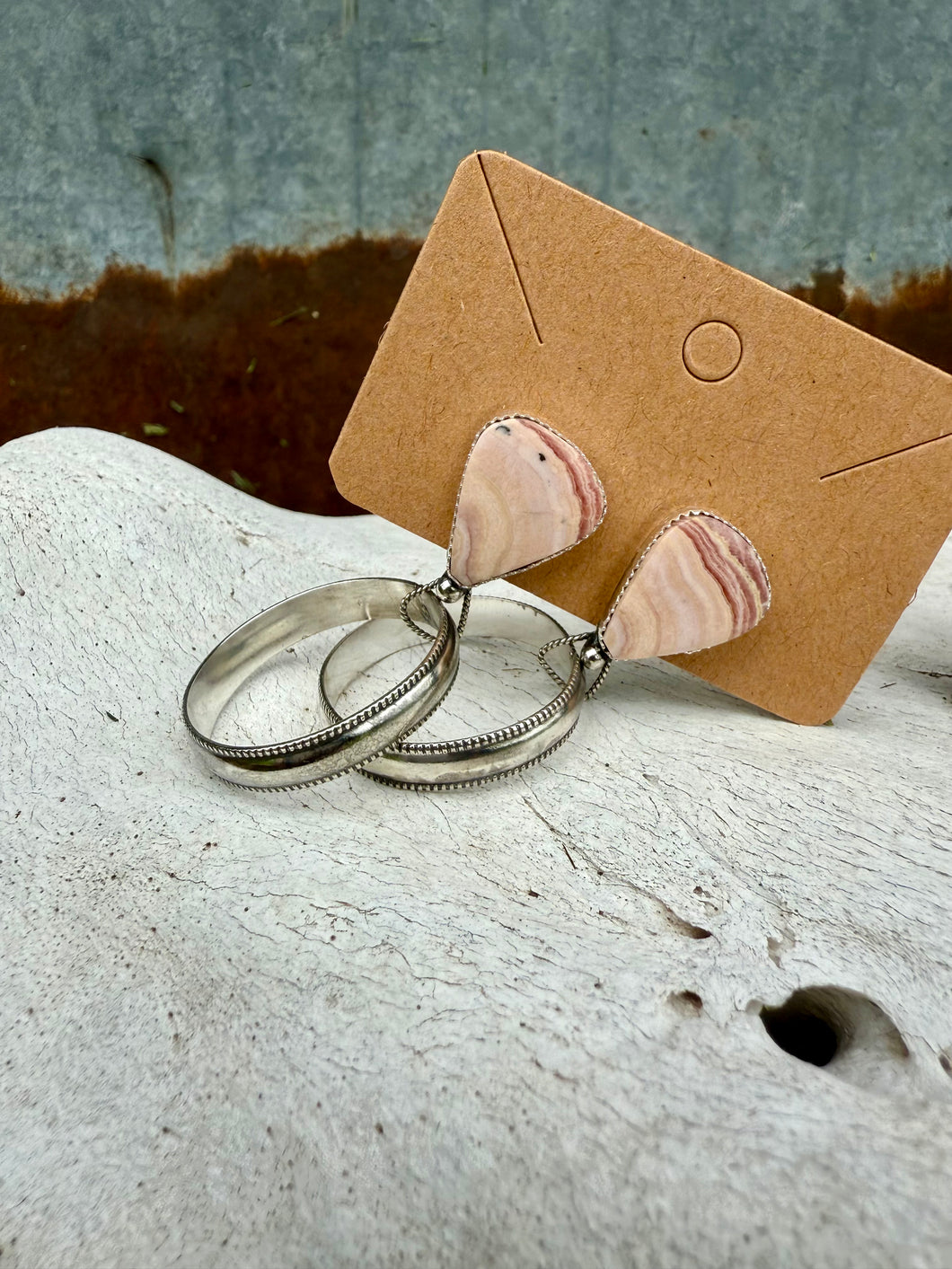 Pink Hoops