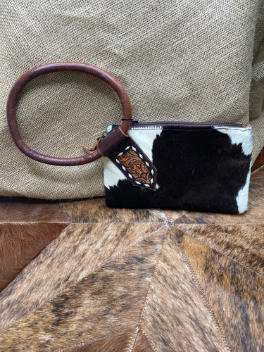 Cowhide Clutch