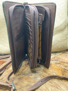 Leather Cactus Wallet