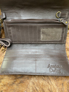Tooled Leather Wallet