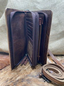 Yellow Aztec Wallet